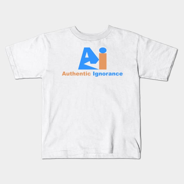 AI Yoga Kids T-Shirt by Koirie Design Gallery